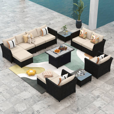 Tegan 12 piece online patio set